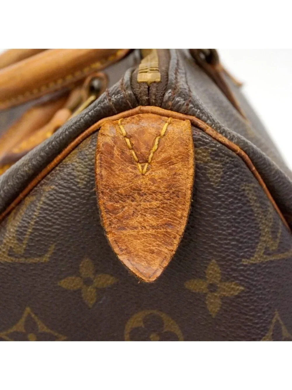 Louis Vuitton Handbag Monogram Speedy 30 Brown
